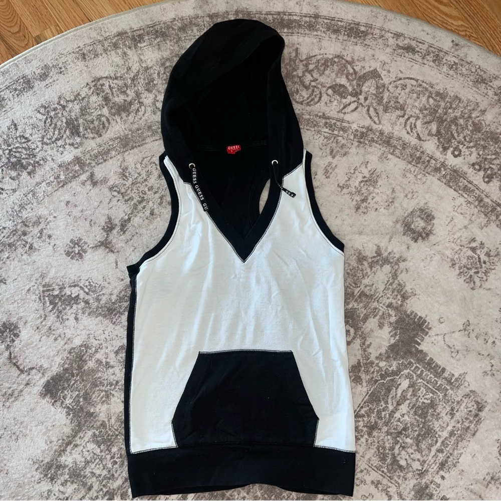 Guess Sleeveless Hoodie